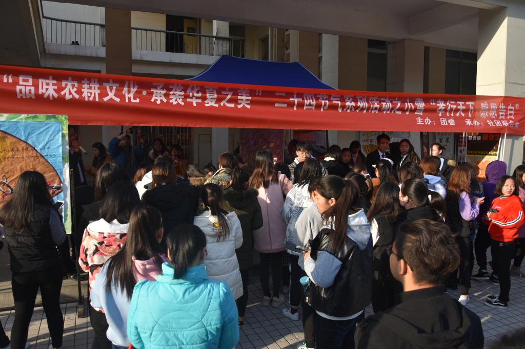 参与此次活动的学生共计500余人